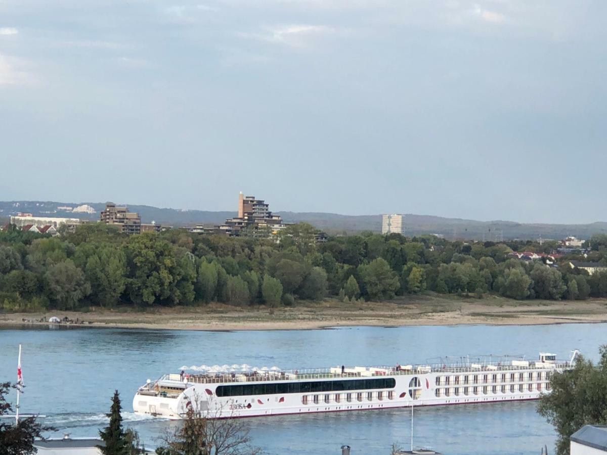 Rheinblick Sommershof Colonia Esterno foto