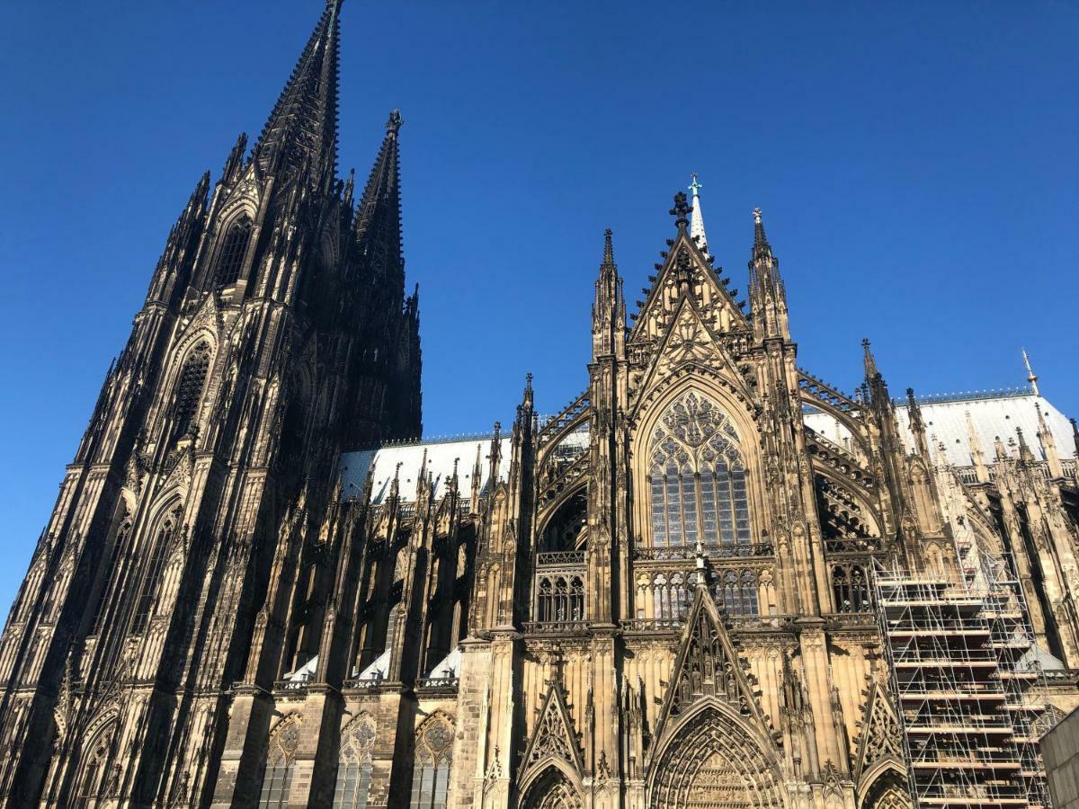 Rheinblick Sommershof Colonia Esterno foto