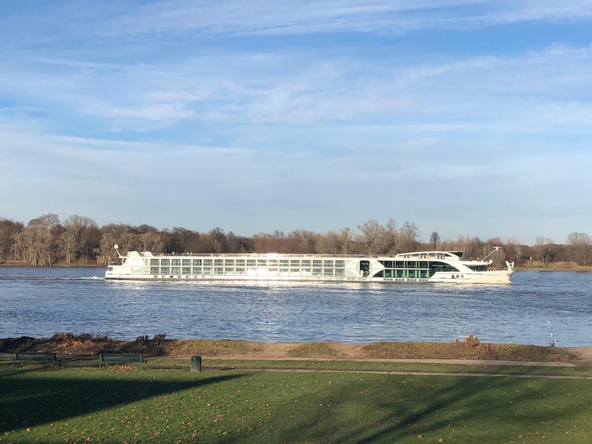 Rheinblick Sommershof Colonia Esterno foto